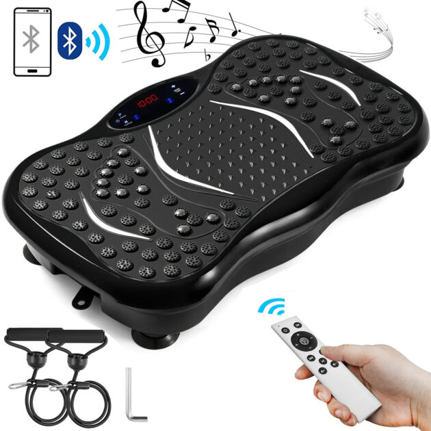 جهاز تمرين اهتزاز منزلي Bluetooth Vibration Plate