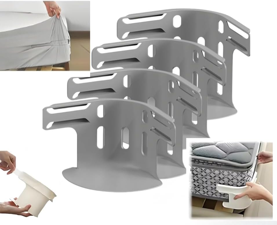 مجموعة تثبيت ملايات سرير 4 قطع - الصورة 2