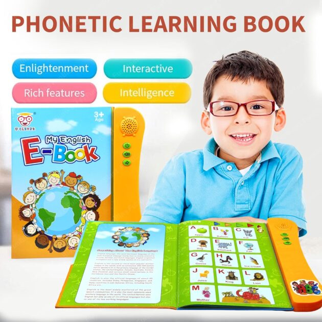 كتاب تاتش صوتي لتعليم اللغه الانجليزية للأطفال