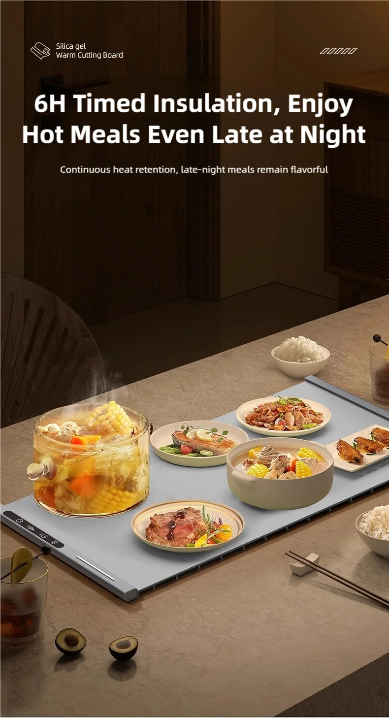 مفرش تسخين الاكل الكهربائي - الصورة 4