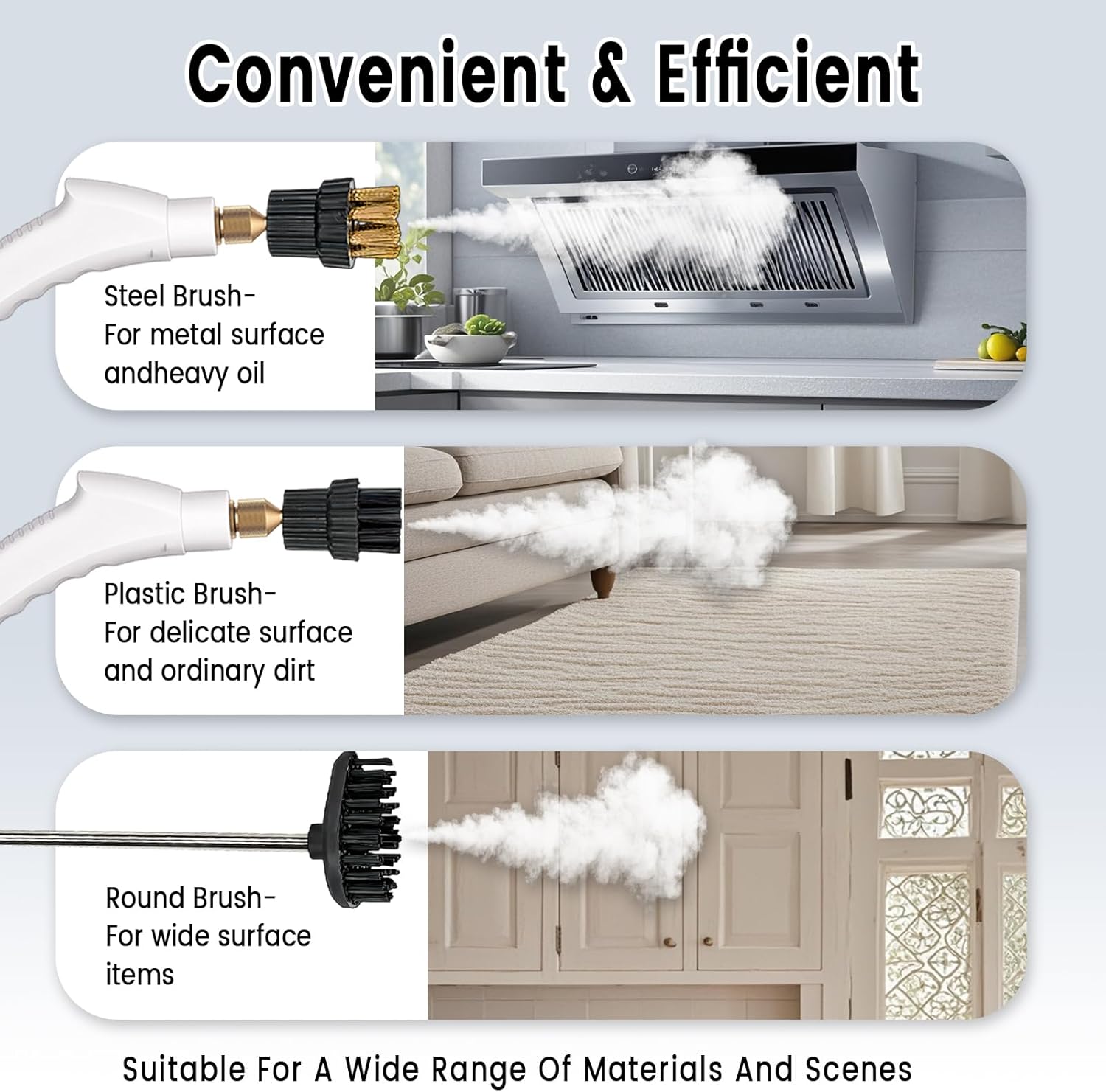 جهاز التنظيف والتعقيم بالبخار بقوة 2500 واط - الصورة 6