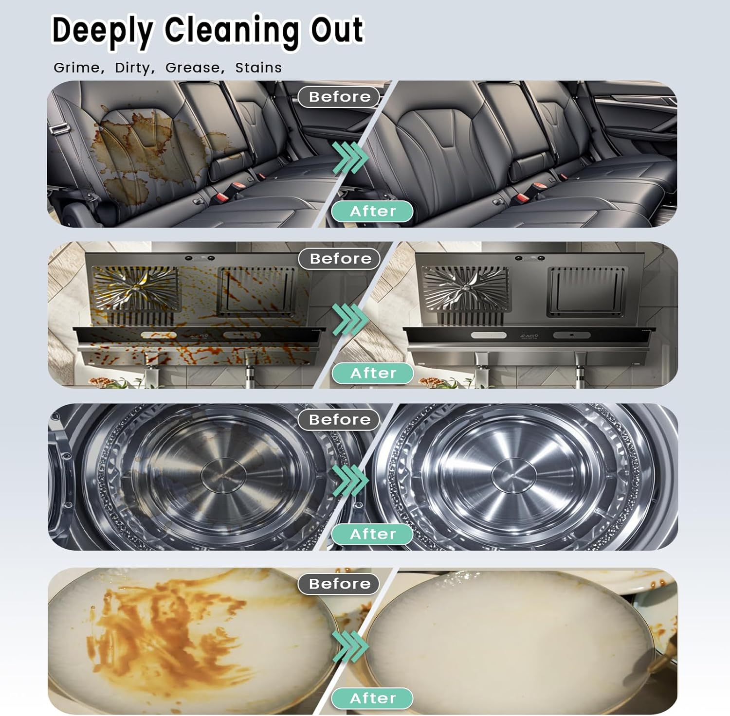 جهاز التنظيف والتعقيم بالبخار بقوة 2500 واط - الصورة 3