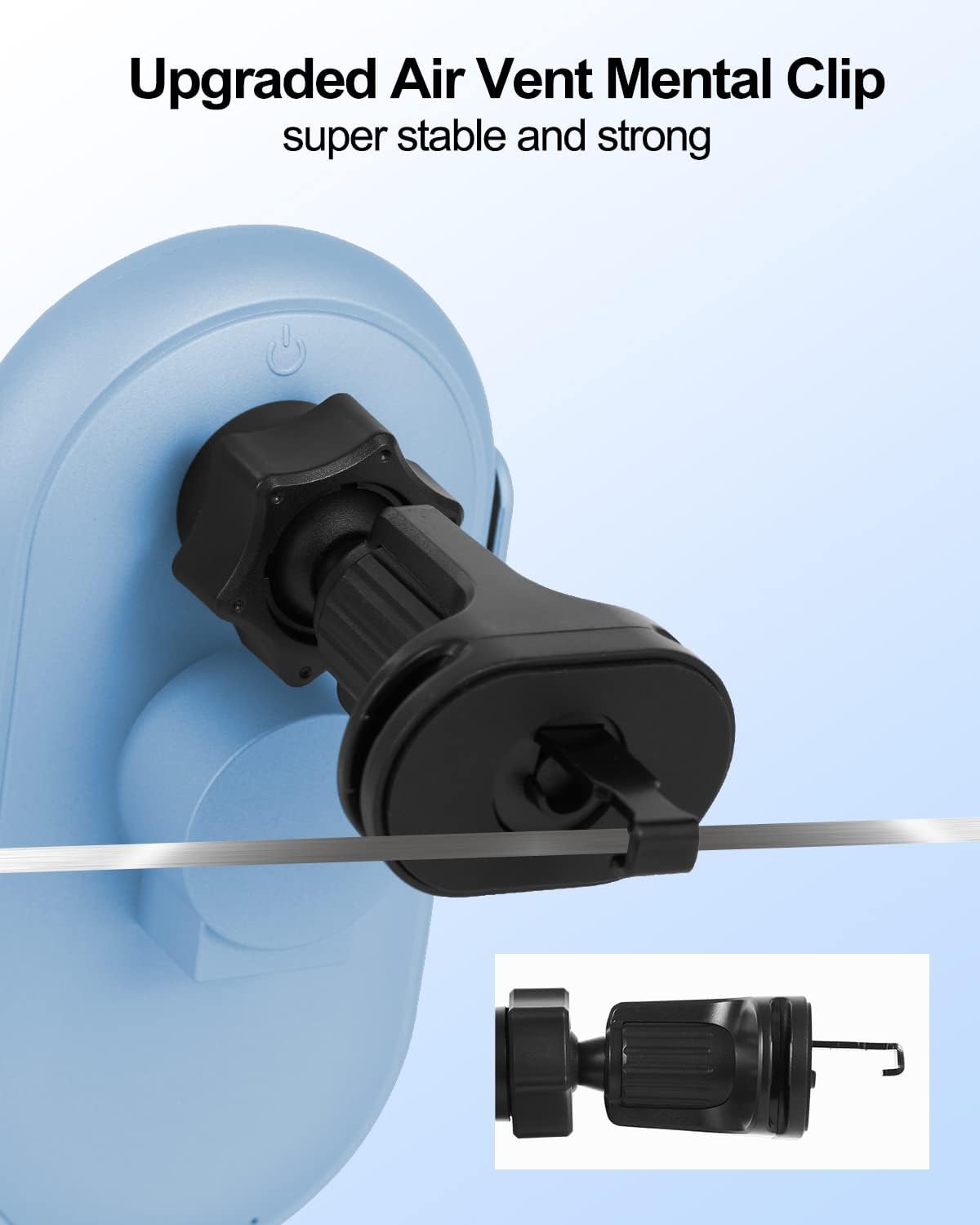 حامل وشاحن سيارة لاسلكي ذكي بمستشعر تلقائي - الصورة 13