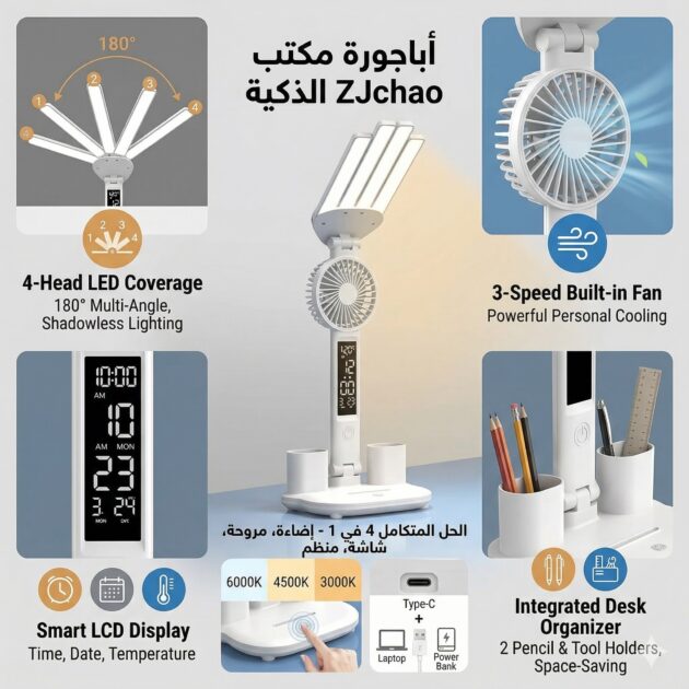 تيبل لامب 4 في 1